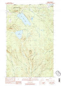 Averill 1989 topographic map preview