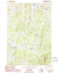 Bakersfield 1986 topographic map thumbnail