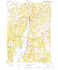 Bomoseen 1944 topographic map thumbnail