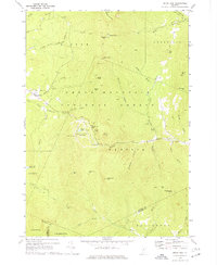 Bread Loaf 1970 topographic map thumbnail