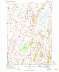 Bridport 1949 topographic map thumbnail