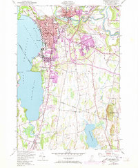Burlington 1948 topographic map thumbnail