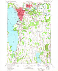 Burlington 1948 topographic map thumbnail