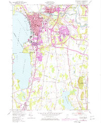 Burlington 1948 topographic map thumbnail