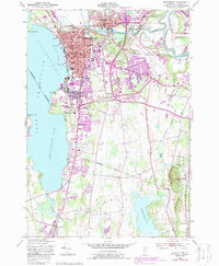Burlington 1948 topographic map thumbnail