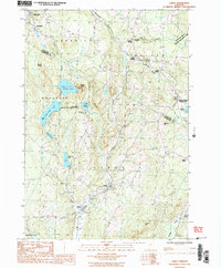 Cabot 1986 topographic map thumbnail