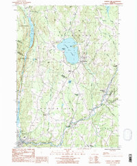Caspian Lake 1986 topographic map preview