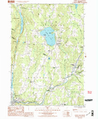 Caspian Lake 1986 topographic map thumbnail