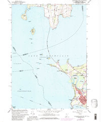Colchester Point 1966 topographic map thumbnail
