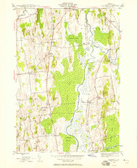 Cornwall 1943 topographic map thumbnail
