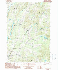 Craftsbury 1986 topographic map thumbnail