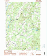 Craftsbury 1986 topographic map thumbnail