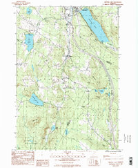 Crystal Lake 1986 topographic map thumbnail