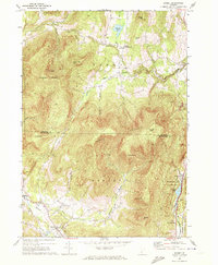 Dorset 1967 topographic map thumbnail
