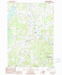 Fairfield 1986 topographic map thumbnail