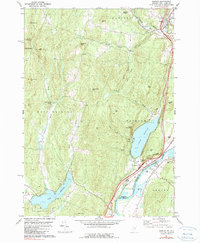 Fairlee 1981 topographic map thumbnail