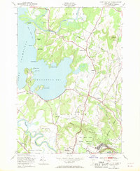 Fort Ethan Allen 1948 topographic map thumbnail