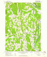 Hartland 1959 topographic map thumbnail