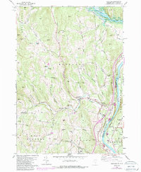 Hartland 1959 topographic map thumbnail