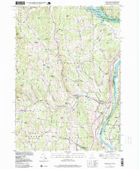 Hartland 1998 topographic map thumbnail