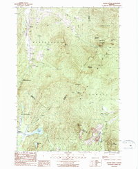 Hazens Notch 1986 topographic map thumbnail