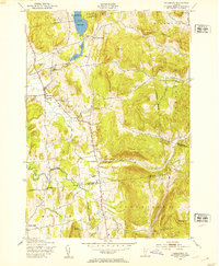 Hinesburg 1948 topographic map thumbnail