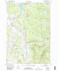 Hinesburg 1948 topographic map thumbnail