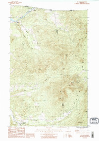 Jay Peak 1986 topographic map thumbnail