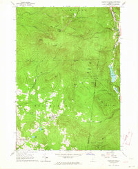 Killington Peak 1961 topographic map thumbnail