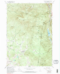 Killington Peak 1961 topographic map thumbnail
