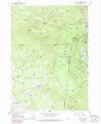 Killington Peak 1961 topographic map thumbnail