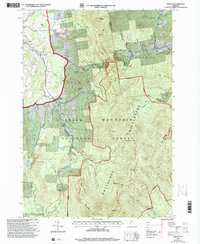 Lincoln 1997 topographic map thumbnail