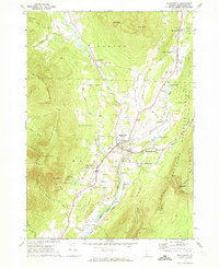 Manchester 1968 topographic map thumbnail