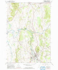 Middlebury 1963 topographic map thumbnail