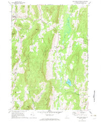 Middletown Springs 1967 topographic map thumbnail