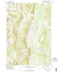 Middletown Springs 1967 topographic map thumbnail