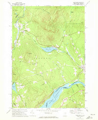 Miles Pond 1967 topographic map thumbnail