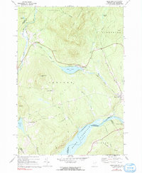 Miles Pond 1967 topographic map thumbnail
