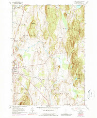 Monkton Boro topographic map thumbnail