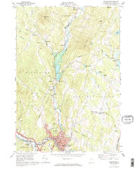 Montpelier 1968 topographic map thumbnail