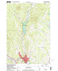 Montpelier 1999 topographic map thumbnail