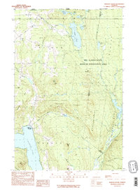 Morgan Center 1989 topographic map thumbnail