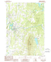 Morrisville 1986 topographic map thumbnail