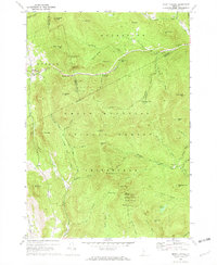 Mount Carmel 1970 topographic map thumbnail