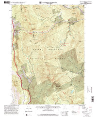 Mount Carmel 1997 topographic map thumbnail