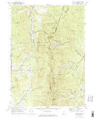 Mount Ellen 1971 topographic map preview