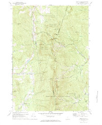 Mount Ellen 1971 topographic map thumbnail