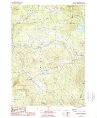 Mount Holly 1986 topographic map thumbnail