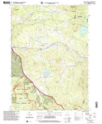 Mount Holly 1997 topographic map thumbnail
