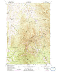 Mount Mansfield 1948 topographic map thumbnail